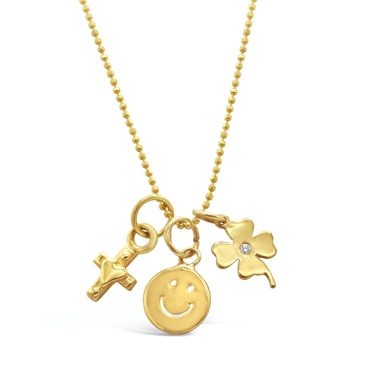 Diamond Number Charms: 1 - 9 Available in Yellow, White and Rose Gold –  Bettina Duncan